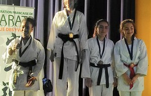 Félicitations a nos cadets et junior aux championnat  kumite des yvelines  23/01/17