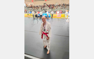 Hervé 2eme en kumite