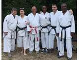 Cathy, Eliane, Antoine, Latifatou, Richard et Serge