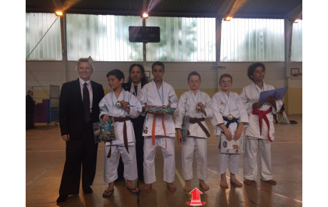 Martin 3ème à l'open des jeunes Kata le 13 mai 2017