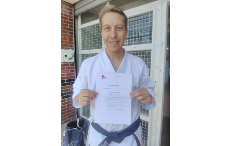 Stéphane ceinture noire 2ème Dan