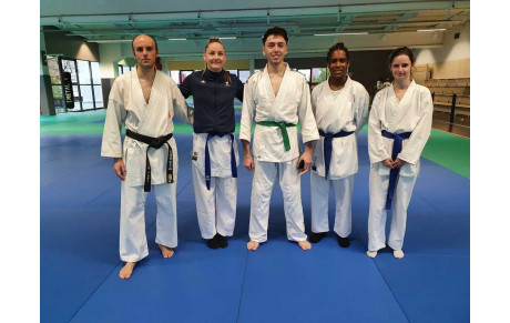 Stage Kumité avec Alizée AGIER (championne du monde kumité) 2023 11 12